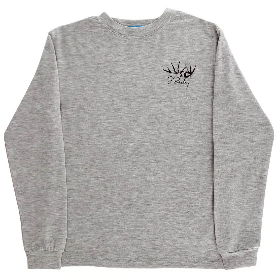 Bailey Boys Logo Tee Deer on Oatmeal