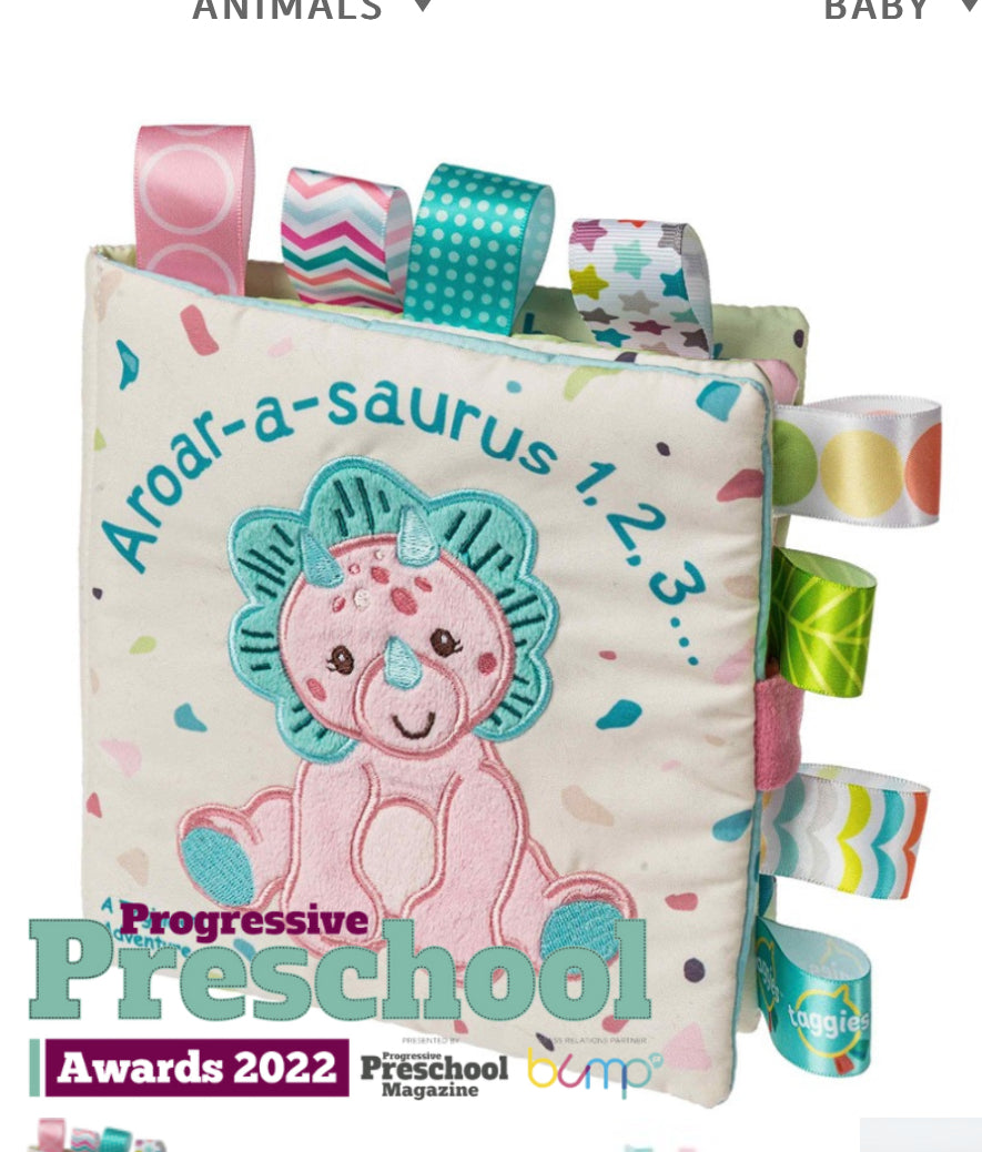 Taggies Aroar-a-saurus Soft Book – 6×6″