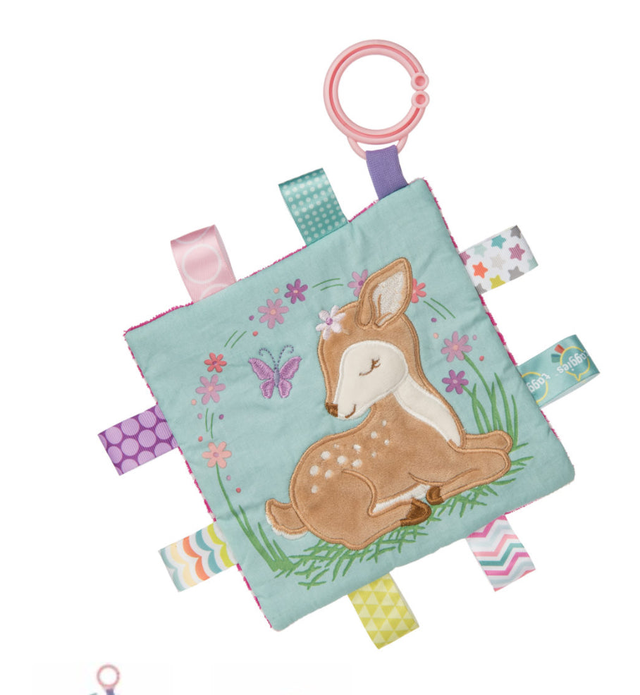 Taggies Crinkle Me Flora Fawn – 6×6″