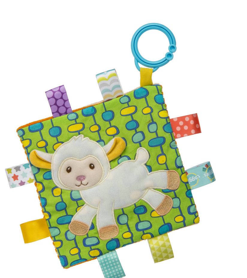 Taggies Crinkle Me Sherbet Lamb – 6×6″