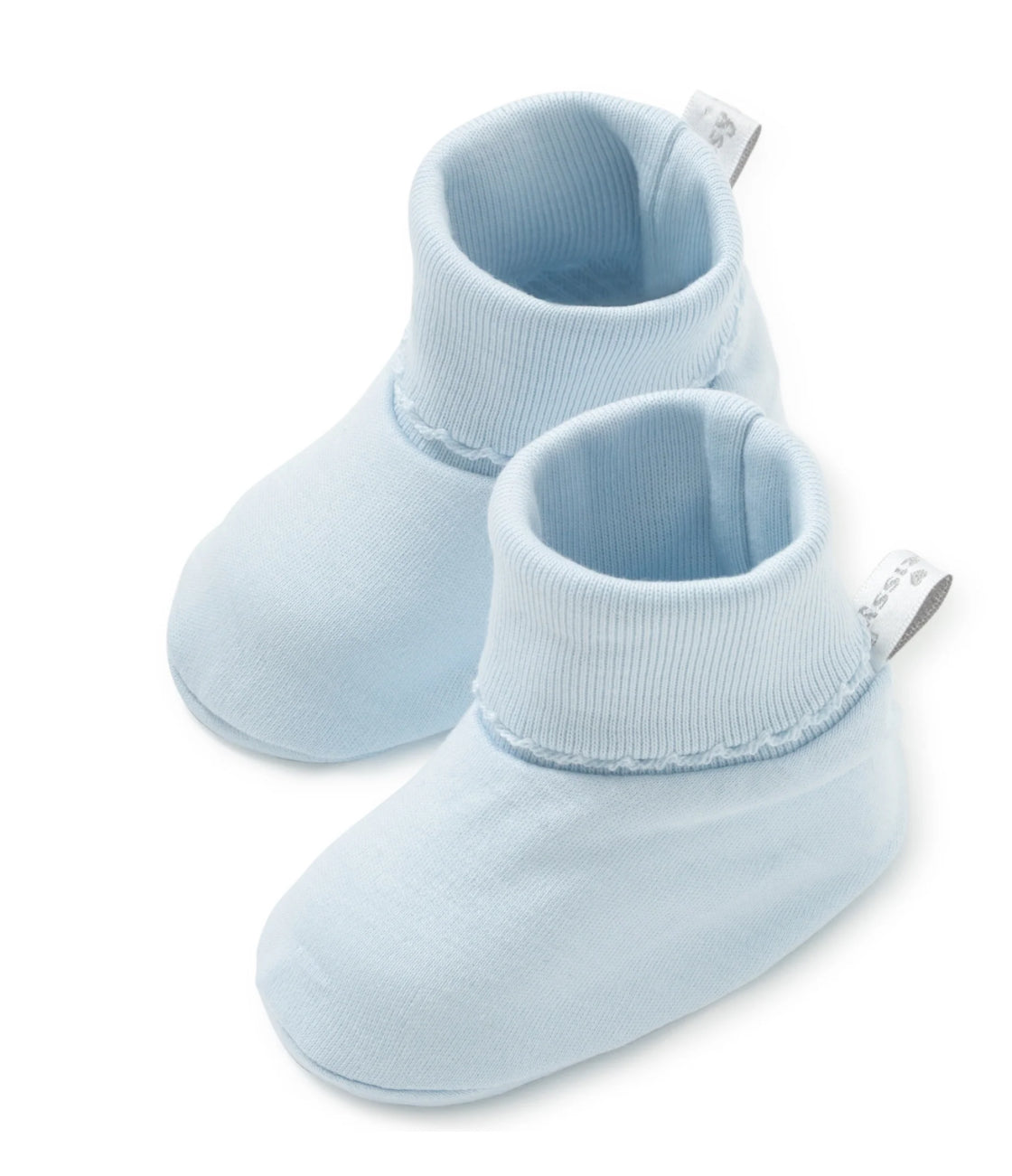 Blue Kissy Basics Booties