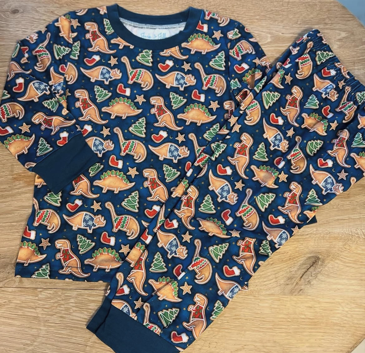Dinosaur Christmas Pajamas