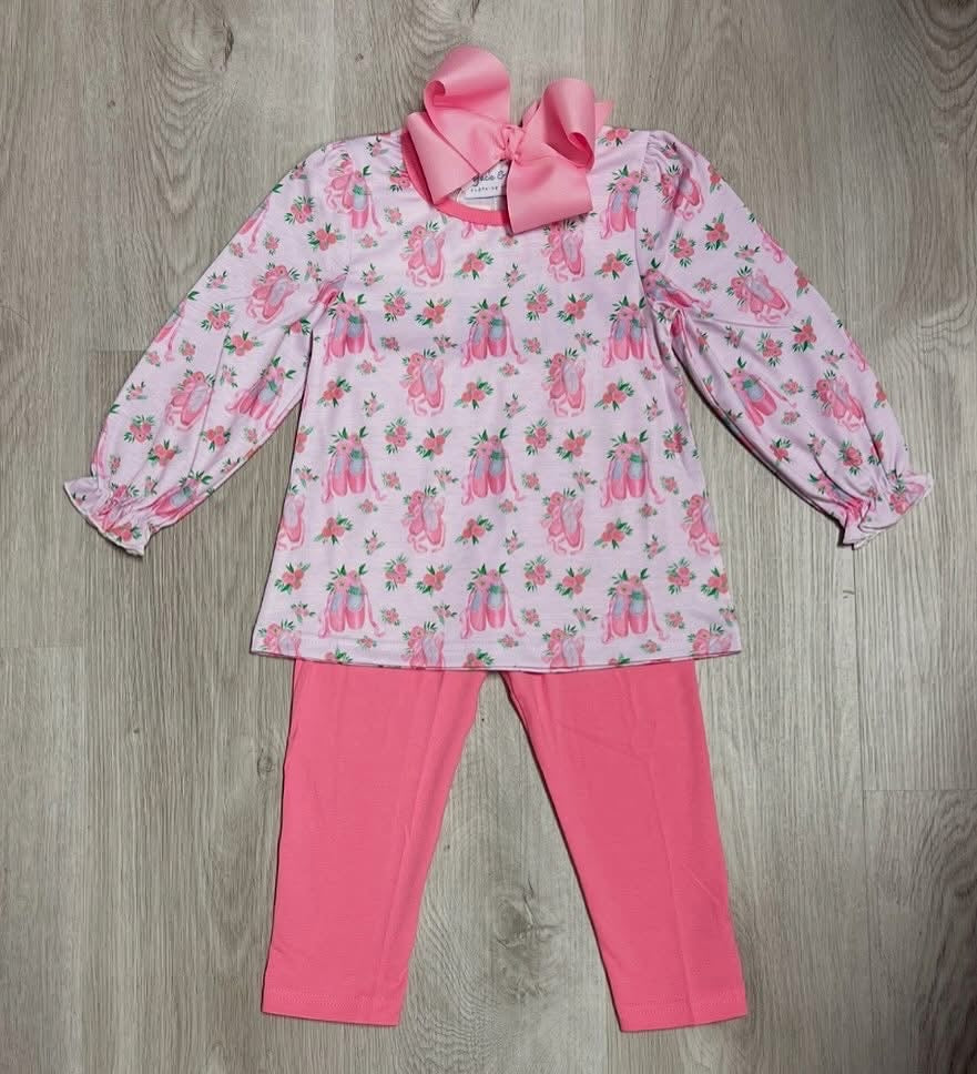 Pink Ballet Shoe Outfit