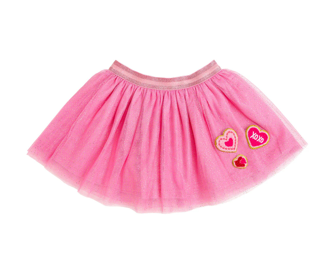 Heart Patch Valentines Day Tutu