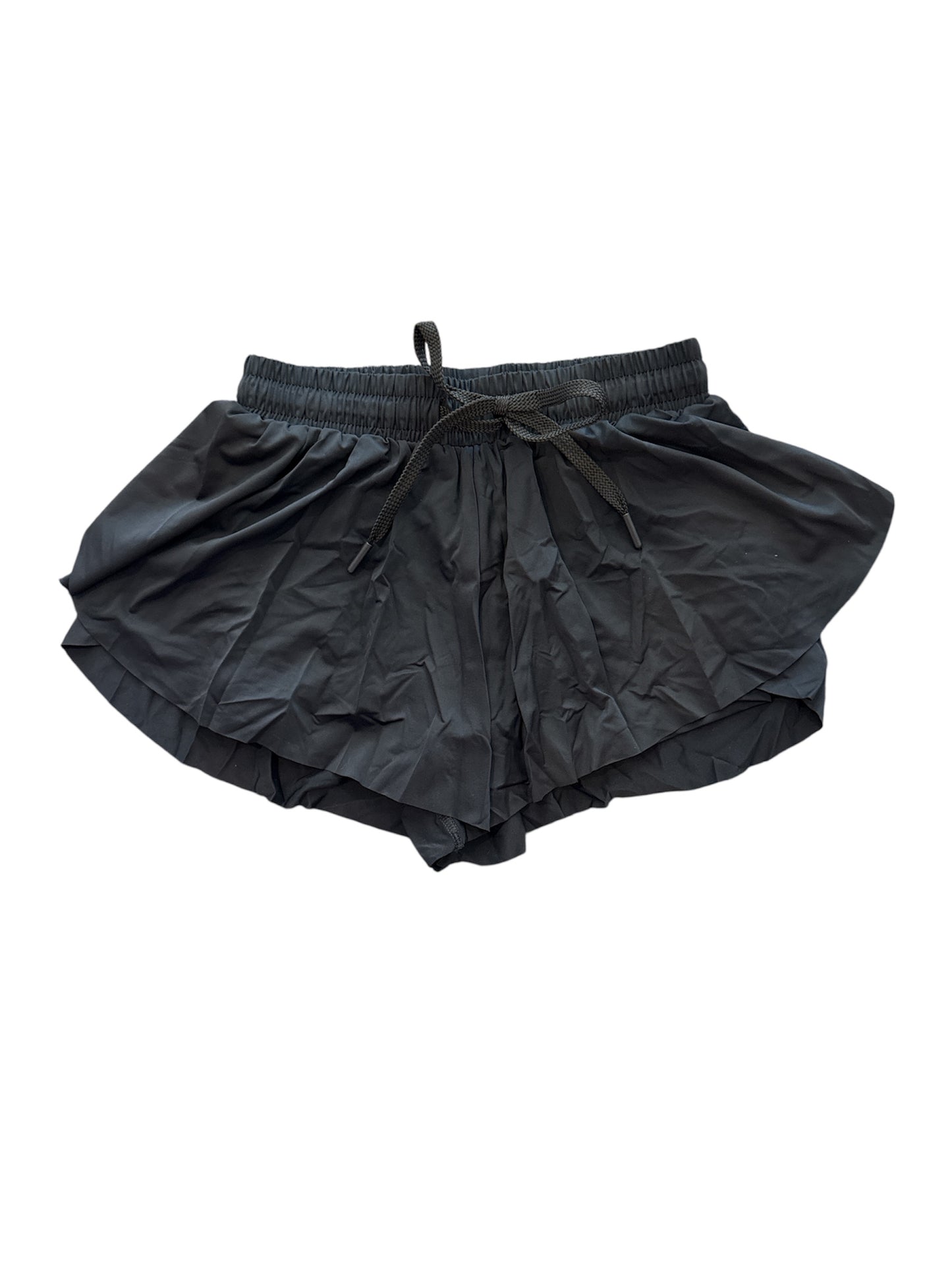 Black Flowy Shorts