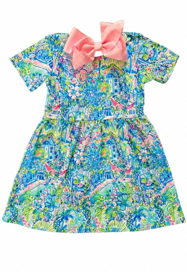 Girls Mock Lilly Sundress- Sweet Southern Days
