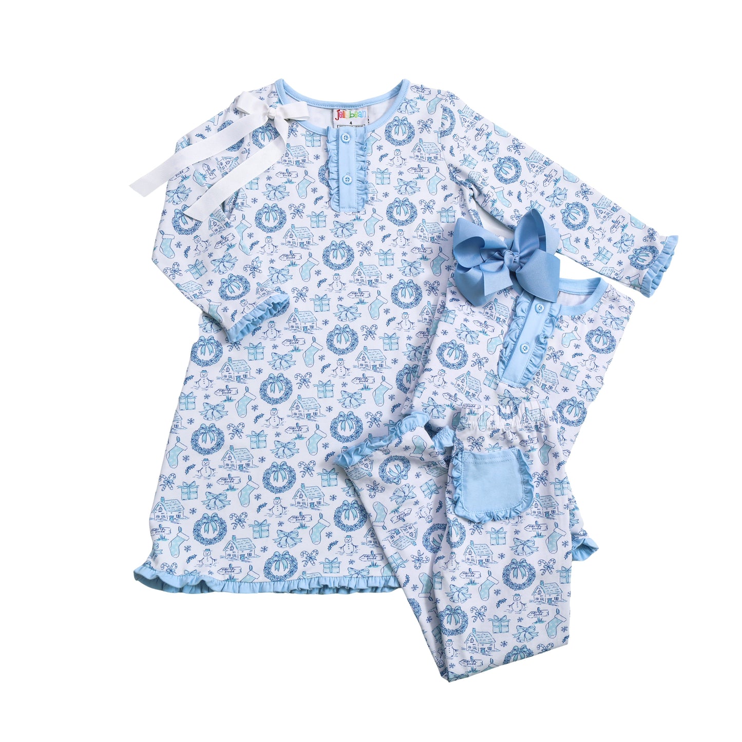 Christmas Toile Dress