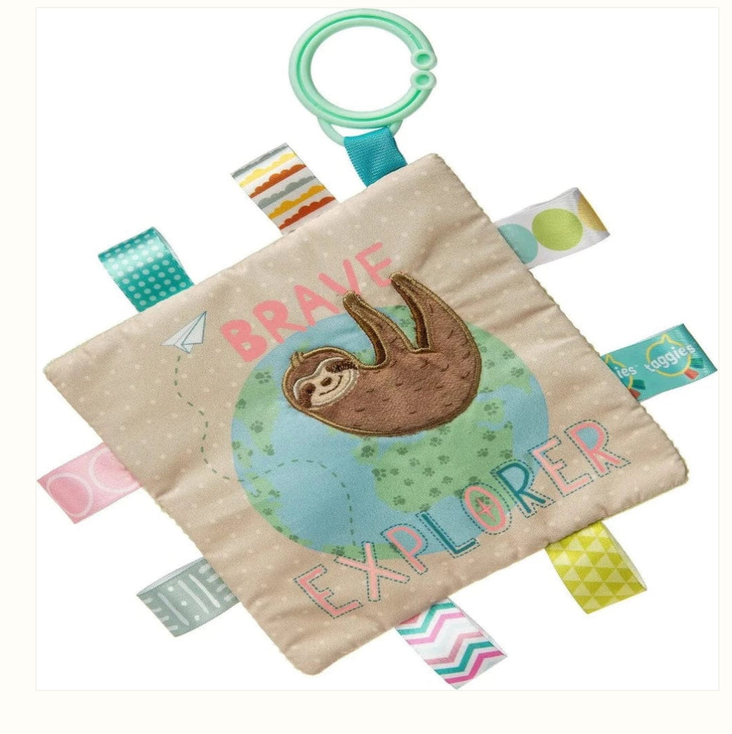 Taggies Crinkle Me Brave Explorer Sloth