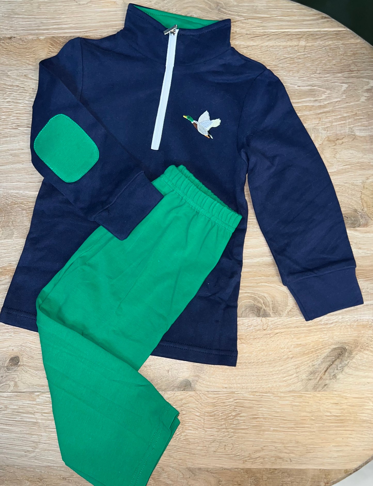 Mallard Quarter Zip Pant Set