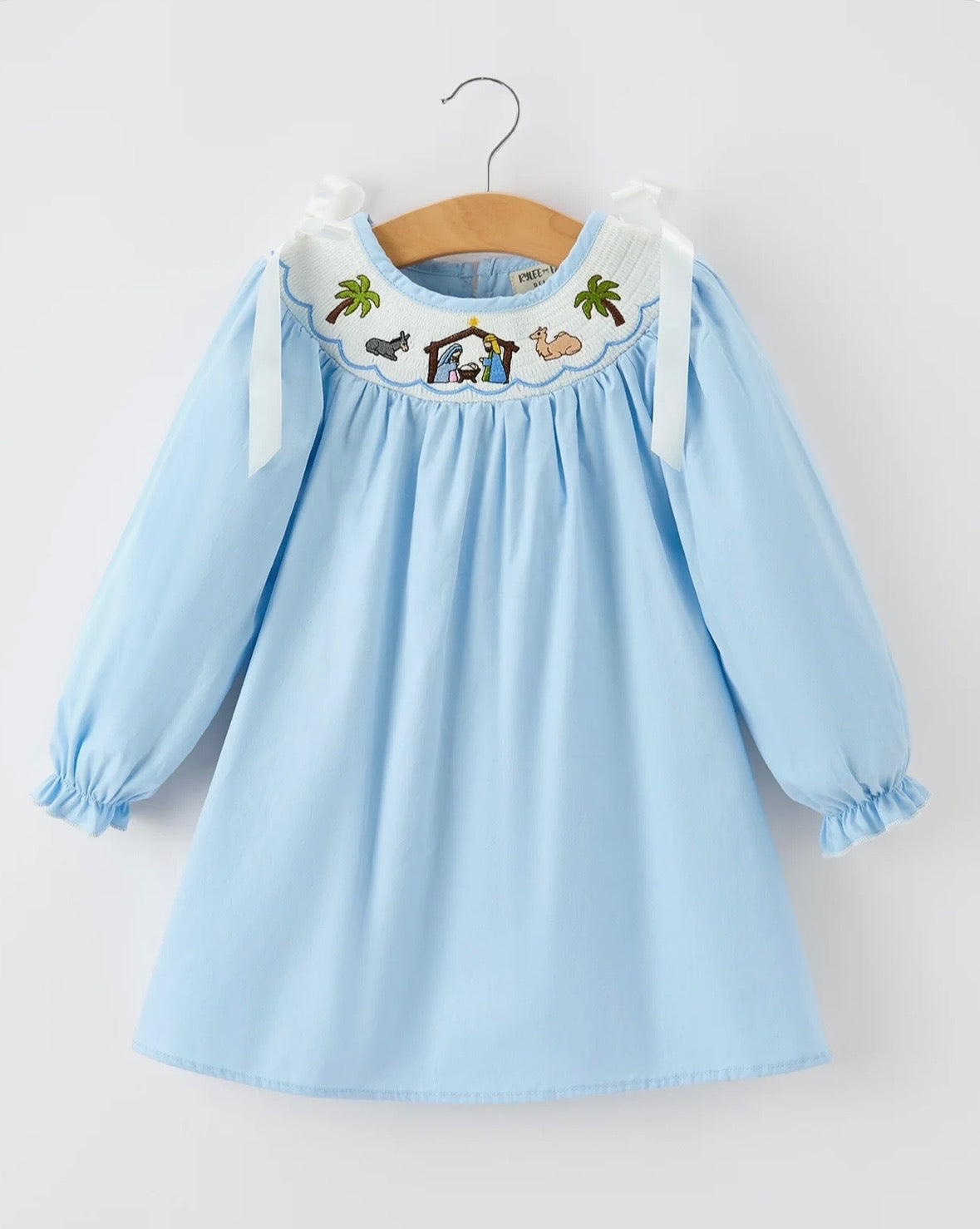 Baby Blue Nativity Dress