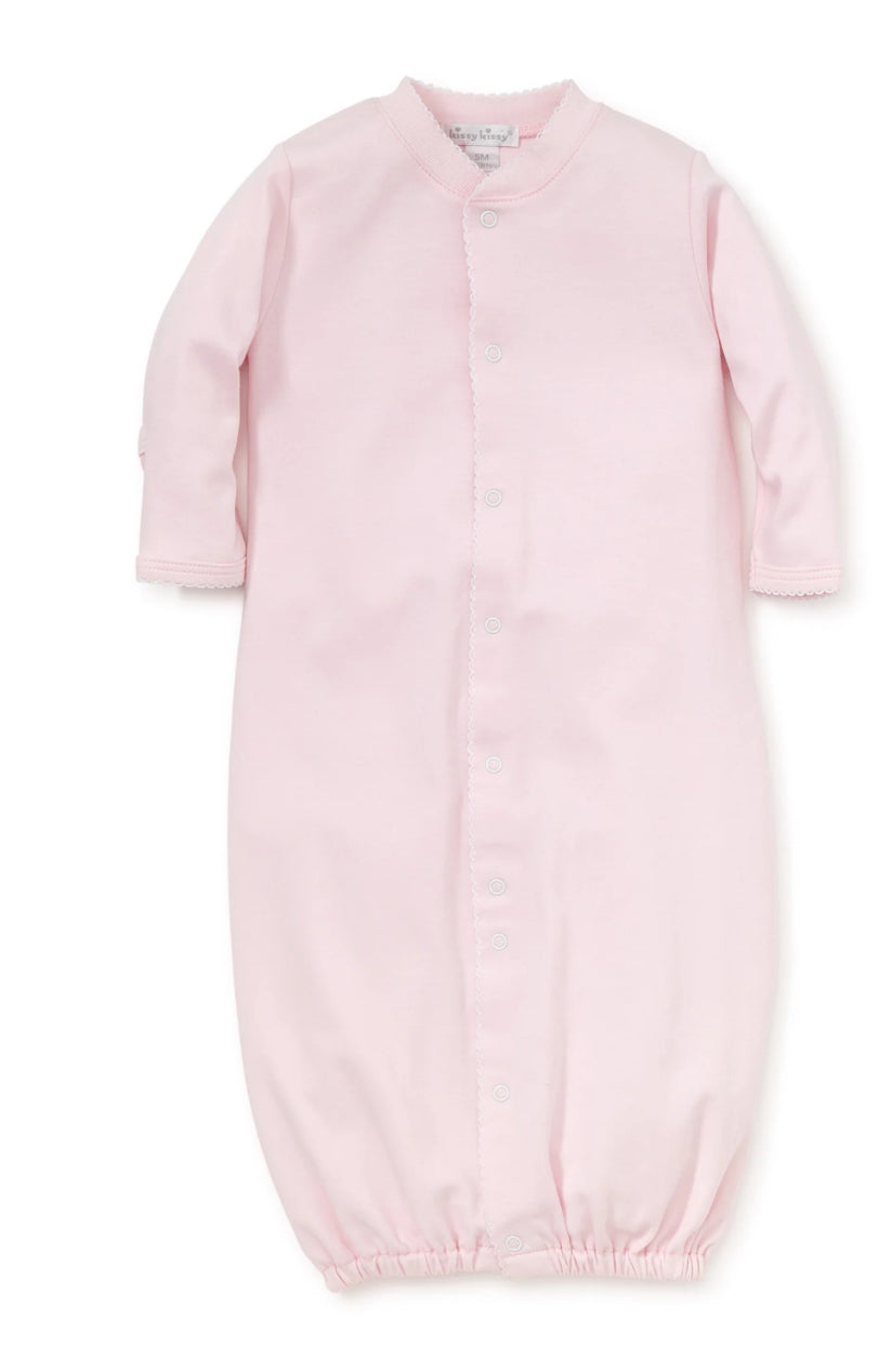 Pink/White Kissy Basics Conv. Gown Preemie