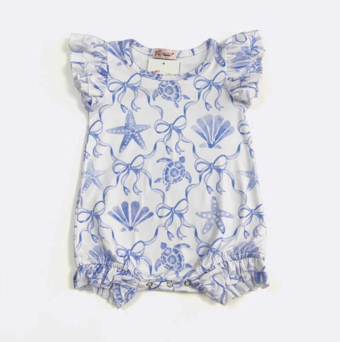 Seaside Coquette Baby Romper