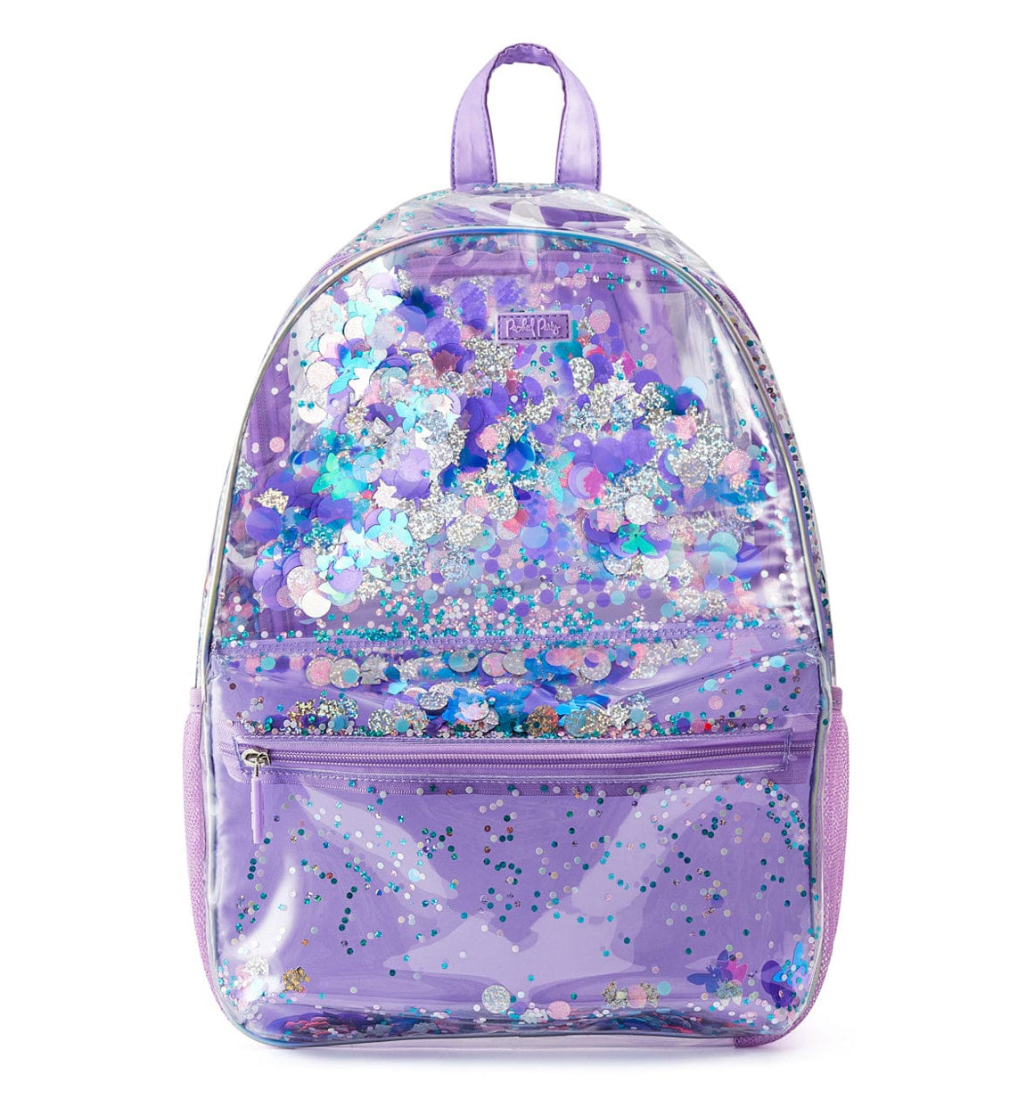 Party like a unicorn confetti backpack