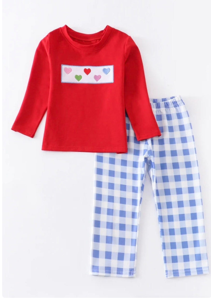Valentine Heart Boy Set
