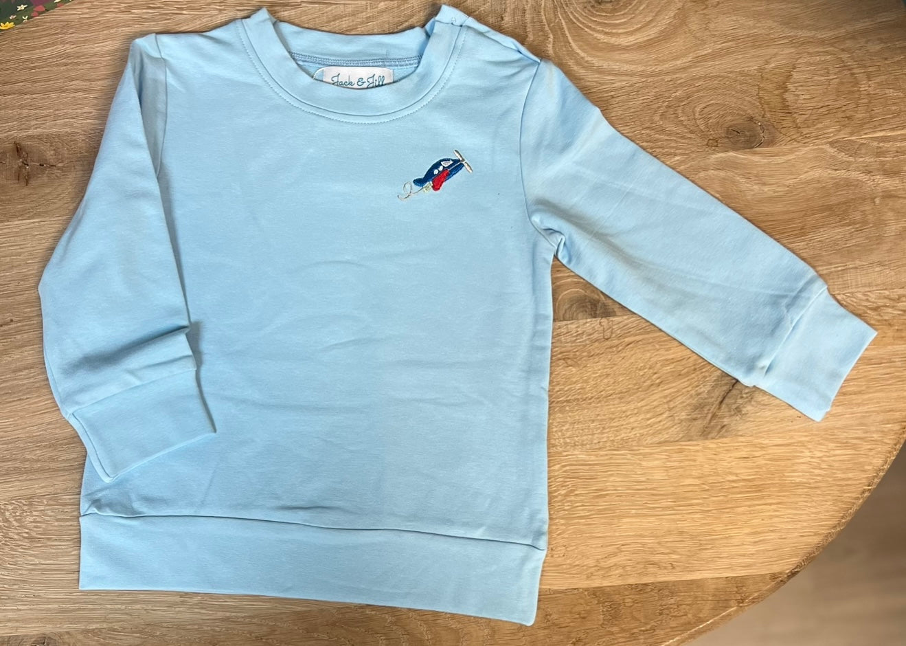 Boys Airplane Crewneck