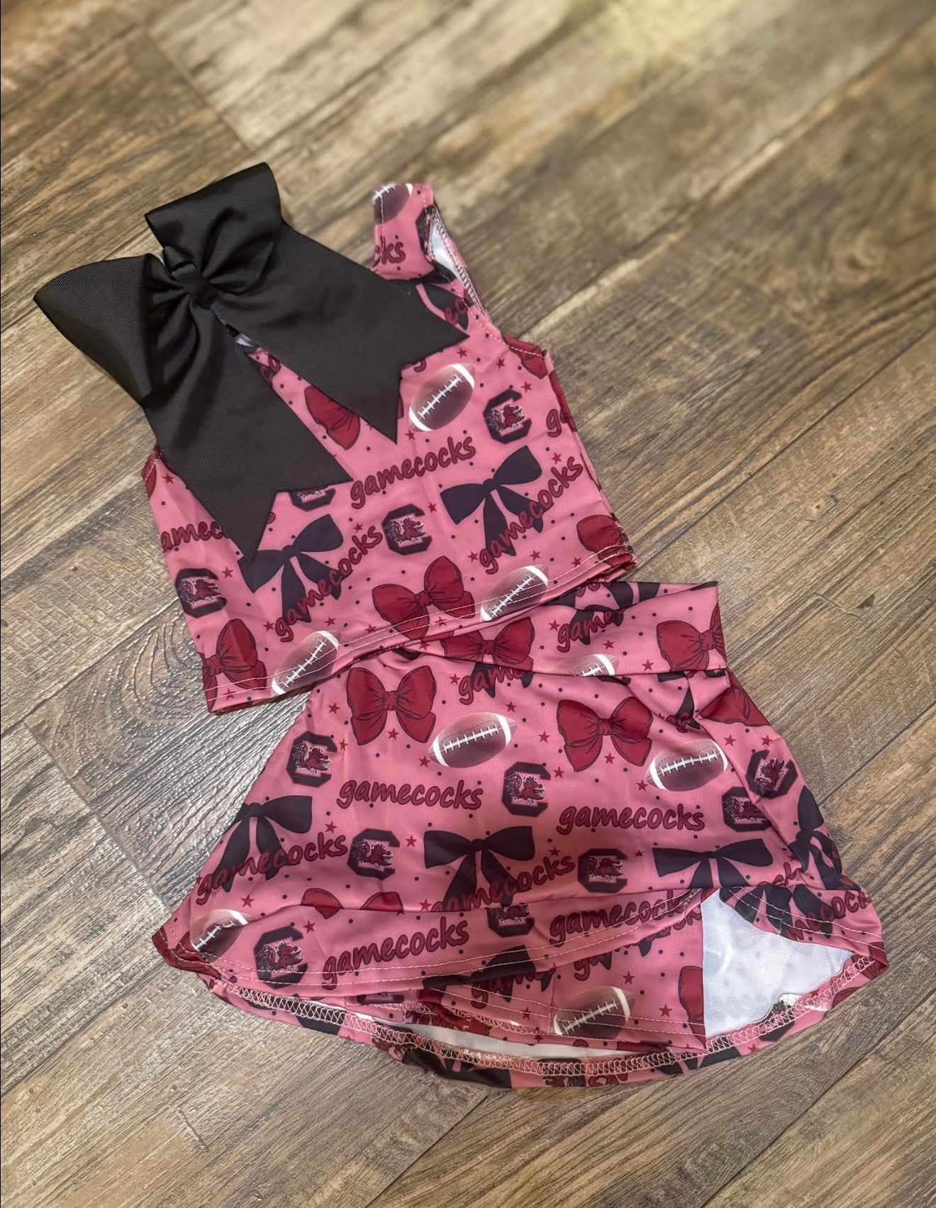 Carolina Gamecocks Cheer Skort Set