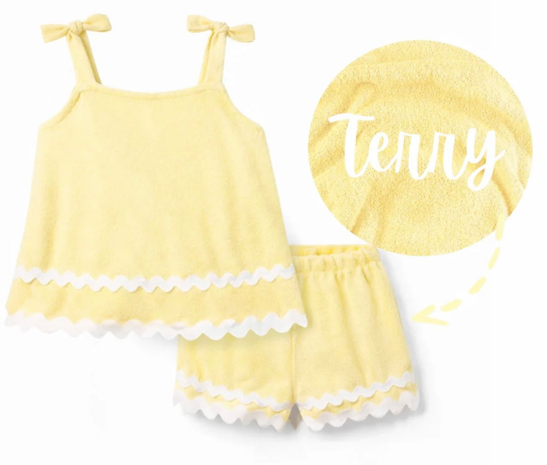*PRE ORDER* Terry Ric Rac Tank Set