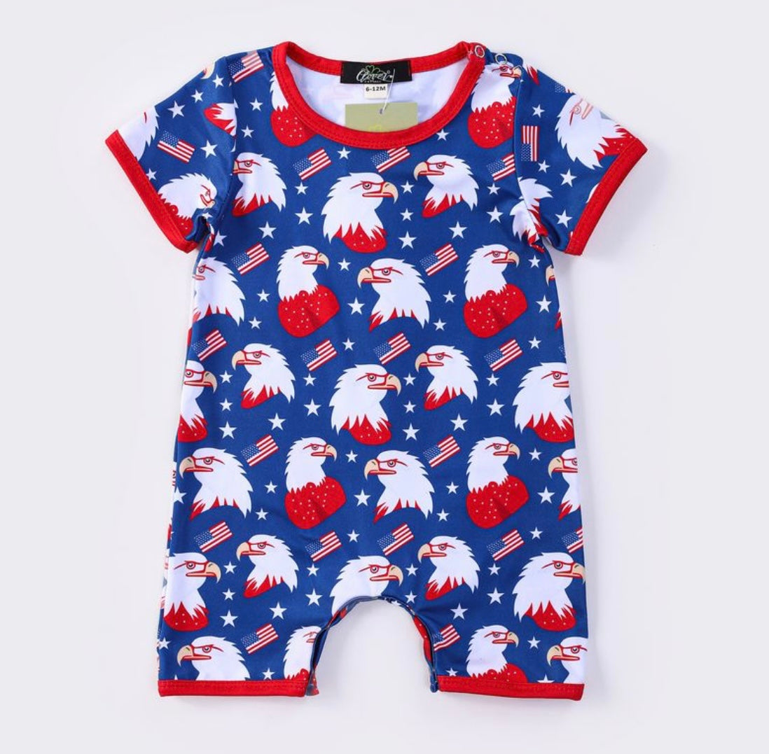 American Eagle Boy Romper