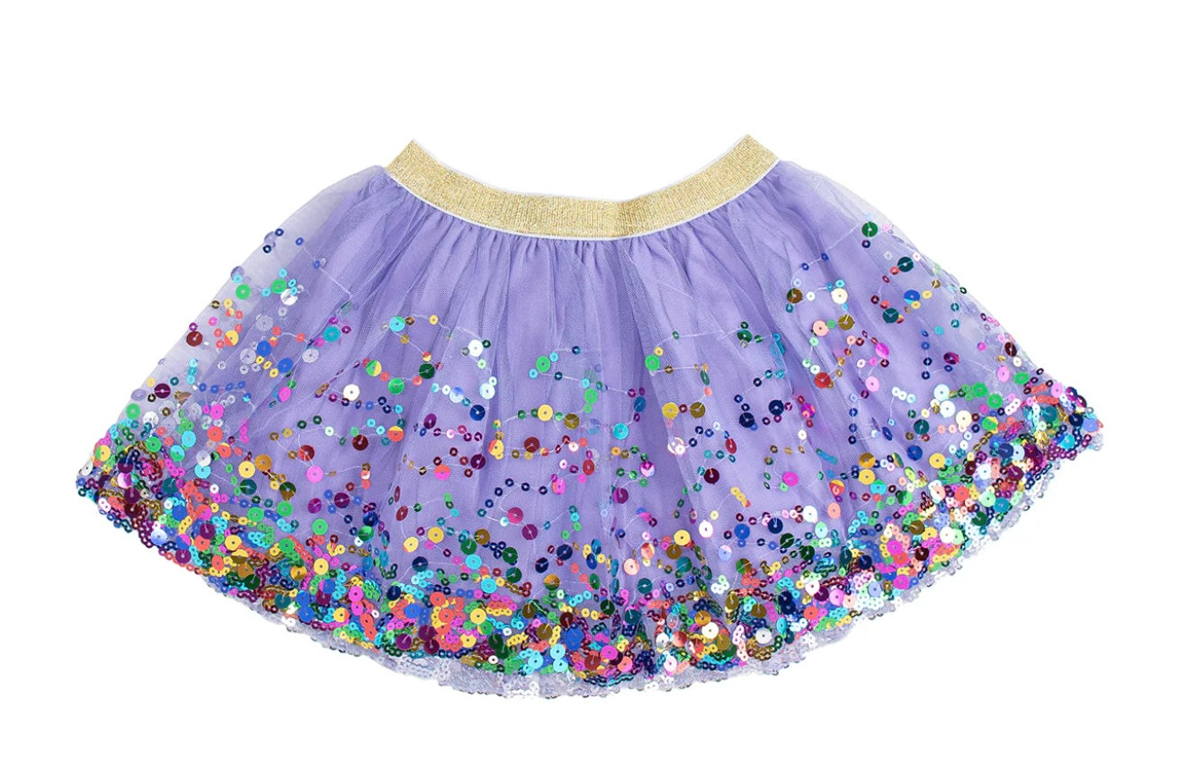 Purple Confetti tutu