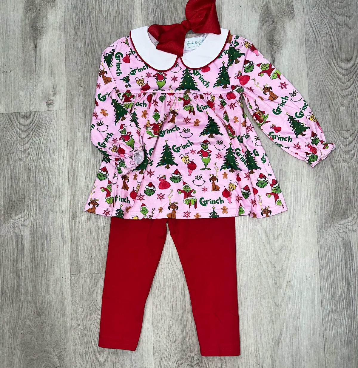 Grinch girls set