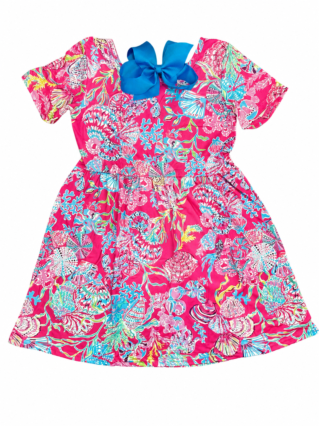Girls Mock Lilly Sundress- Tropical Dreams