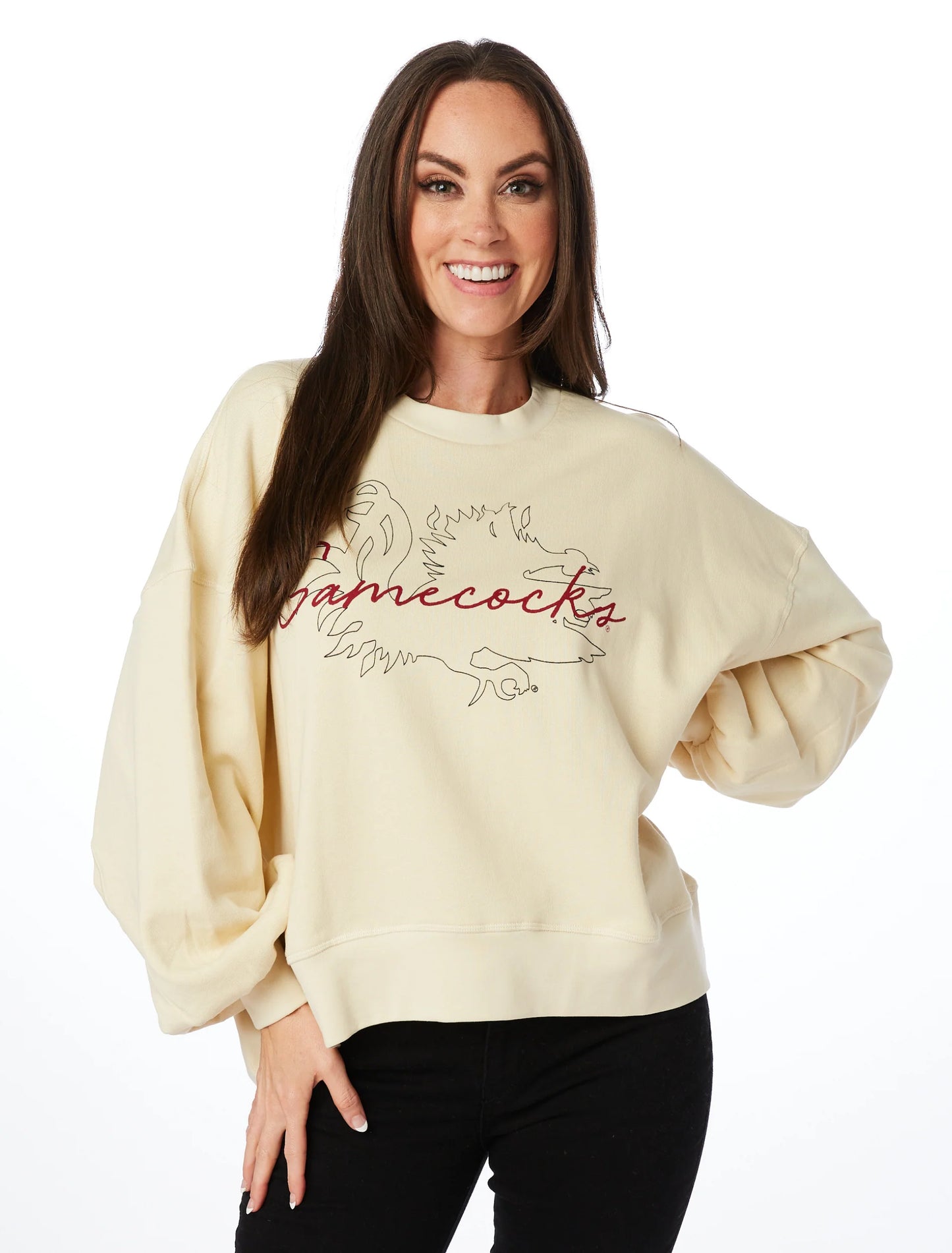 Gamecocks Puff Sleeve Sweatshirt