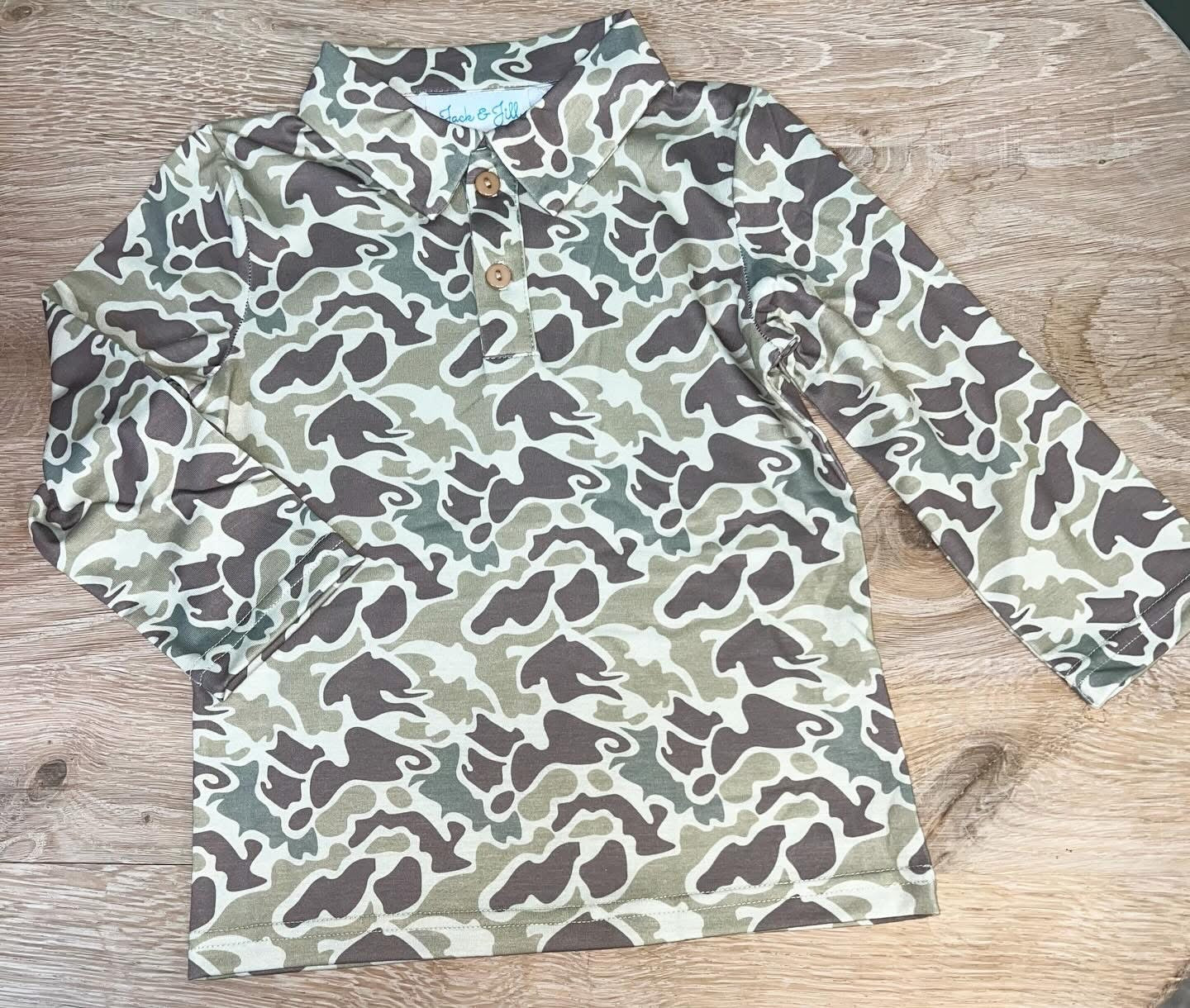 Camo Performance Polo