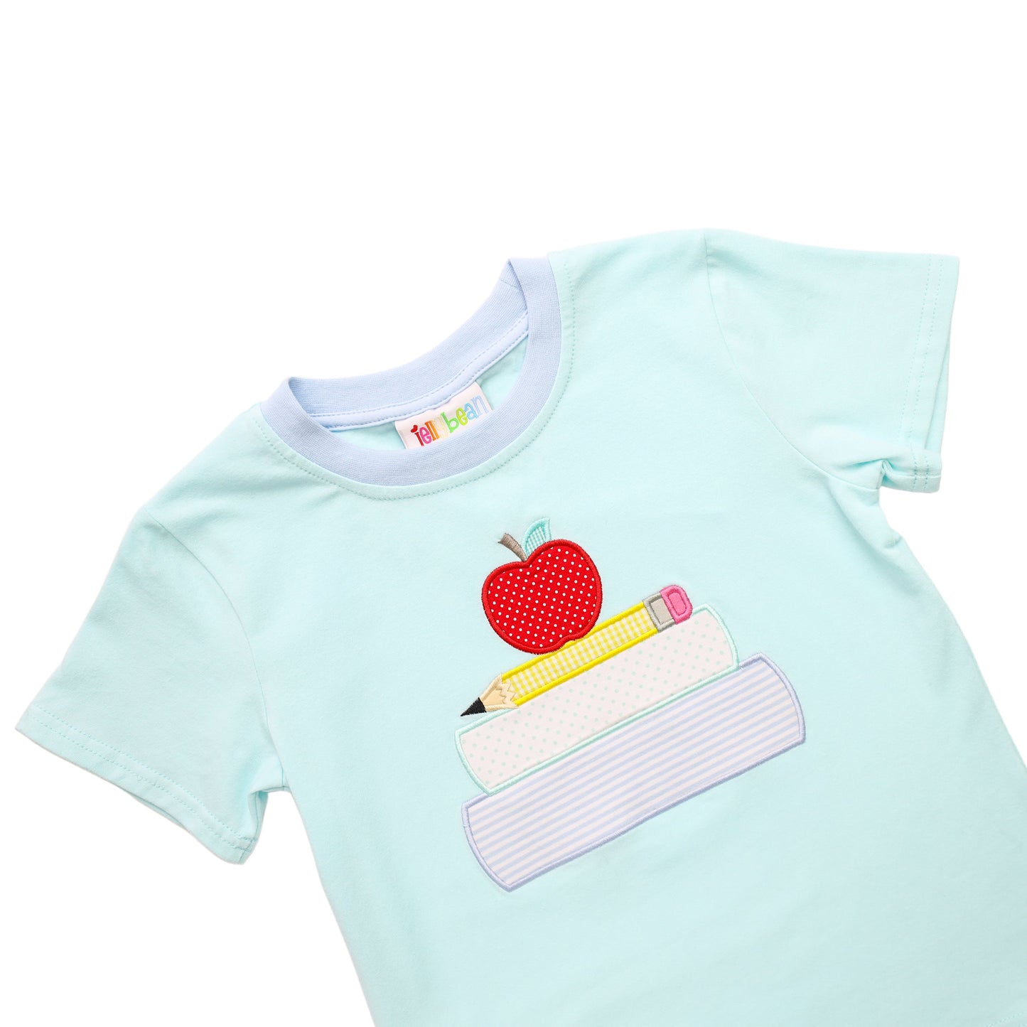 School Book Stack Short Set (monogram included)