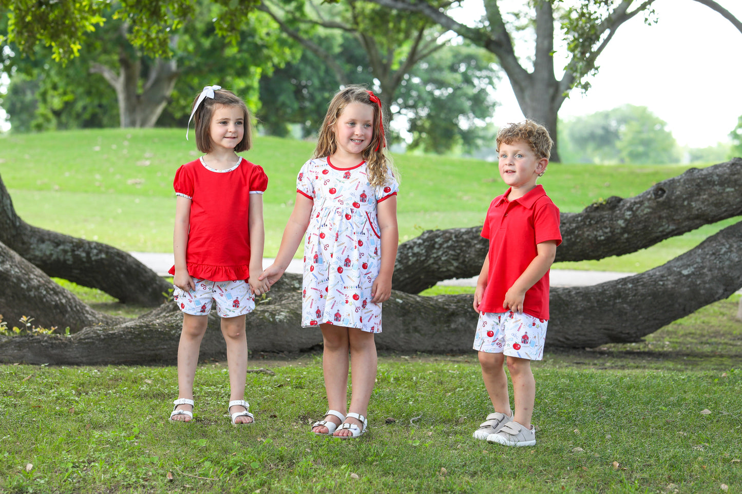 School Days Polo Sort Set