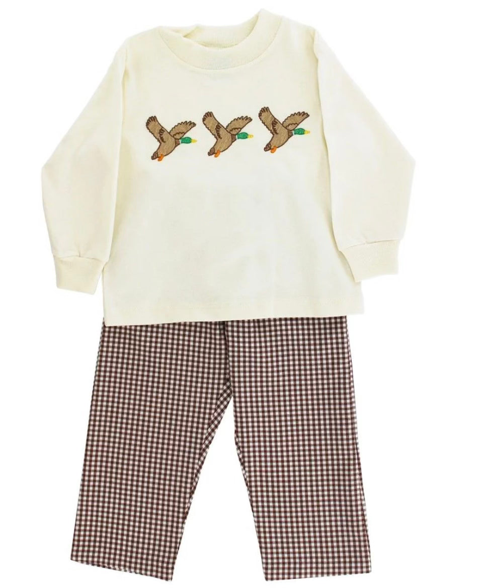 Bailey Boys Duck Trio Boys Pant Set