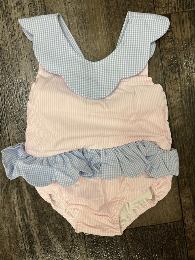 Fancy Scallop Swimsuit