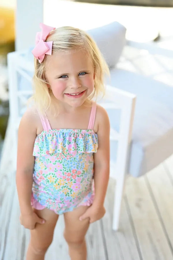 Cora One Piece Swim - Floral