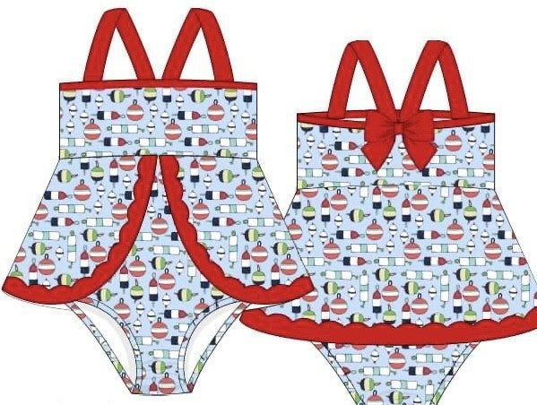Girls Bobber Swimsuit