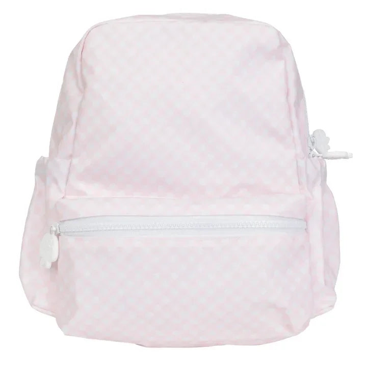 The Tot Backback- Pink Gingham