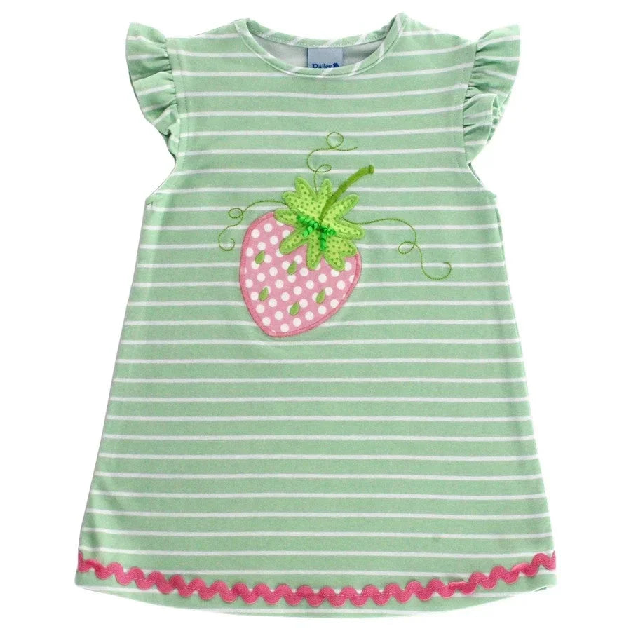 Bailey Boys Strawberry Delight- Knit Dress