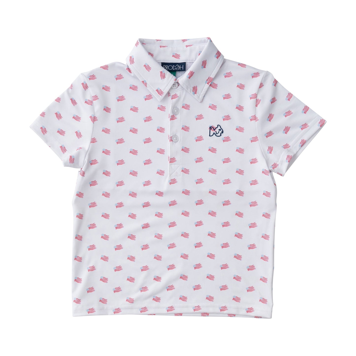 Prodoh Pro Performance American Flag Polo