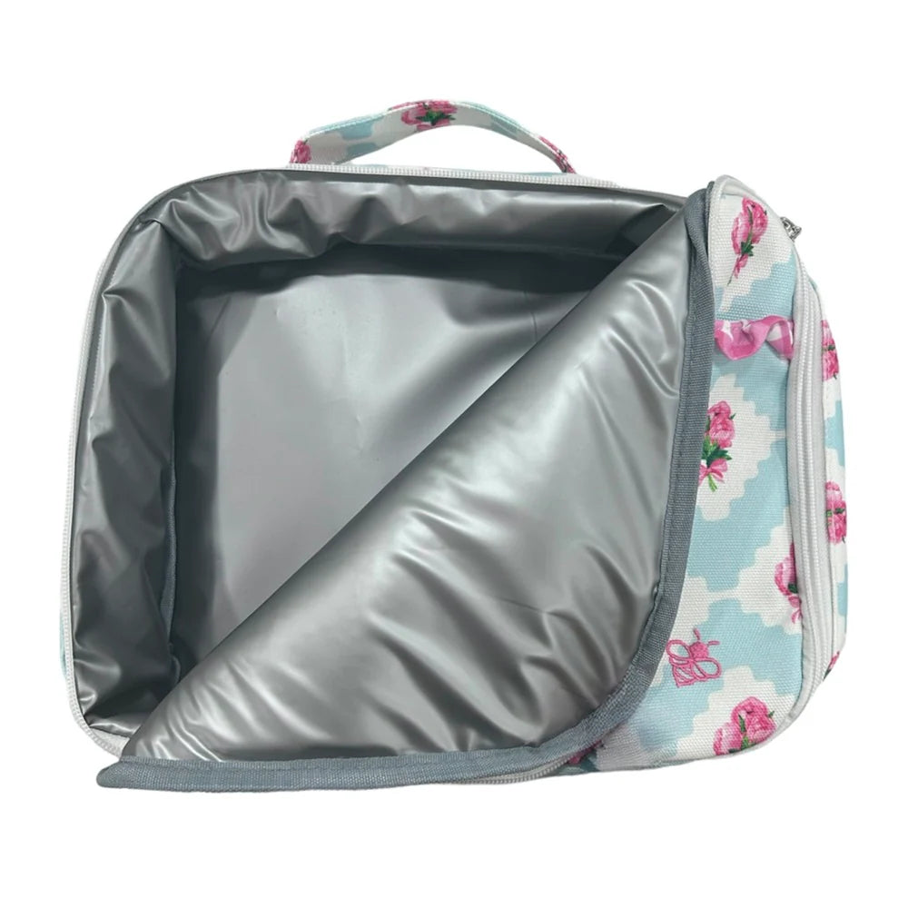 Lunch Bag- Peony Bouquet (monogram included)