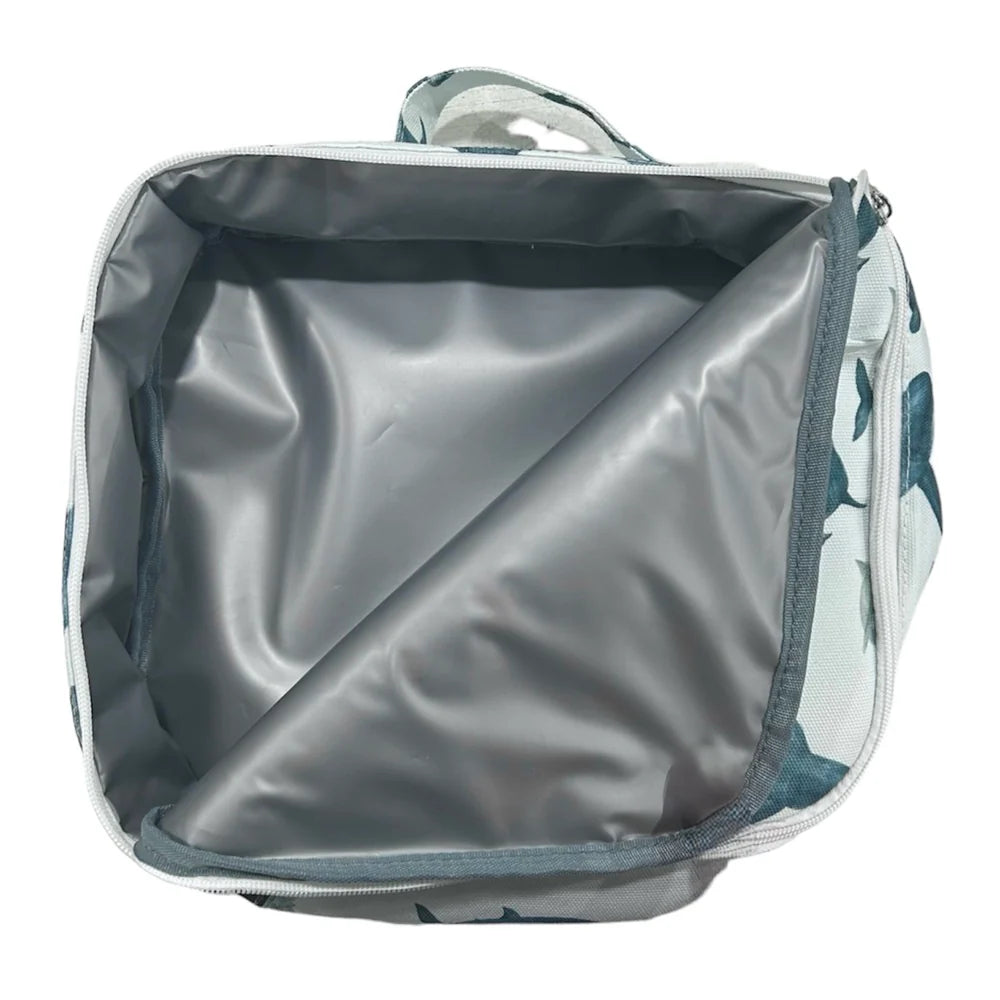 Lunch Bag- Sharks (monogram included)