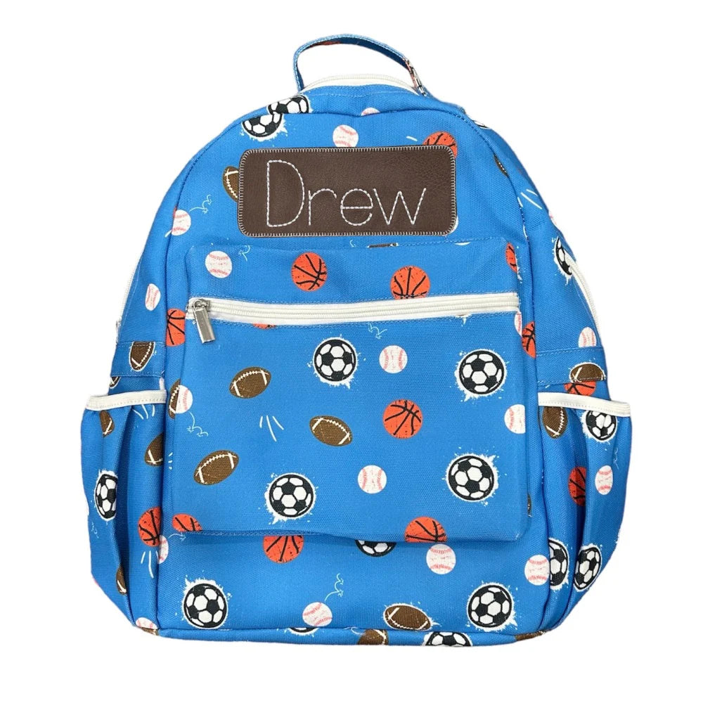 Backpack- Sports Star (monogram included)