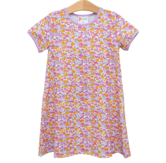 Fall Floral Dress