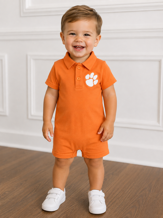 Clemson Tigers Boys Romper