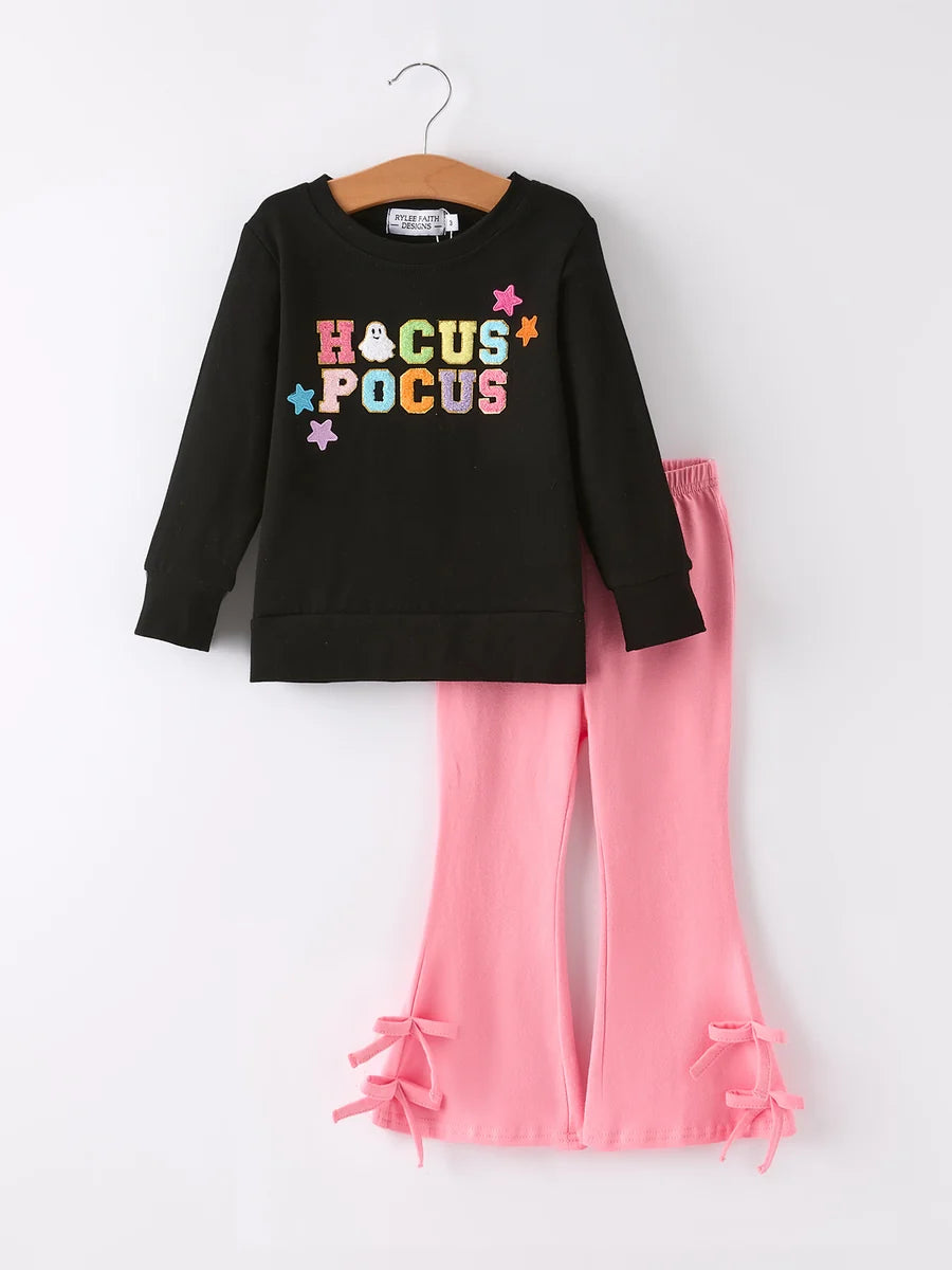 Halloween Pink Bell Bottom Set