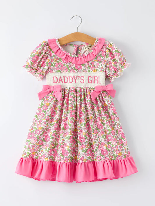Daddy's Girl Ruffle Collar Dress
