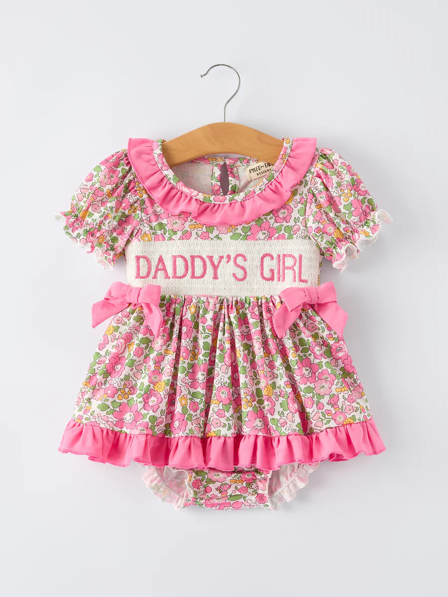 Daddy's Girls Ruffle Bubble