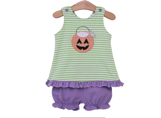 Halloween Bucket Bloomer Set