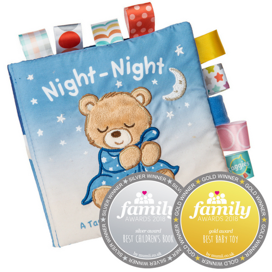 Taggies Starry Night Teddy Soft Book – 6×6″