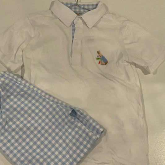 Boys Rabbit Short Set