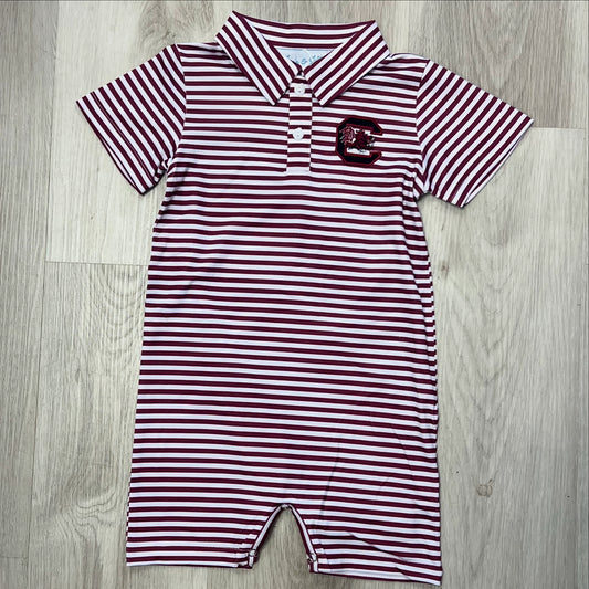 Carolina Gamecock Boys Romper
