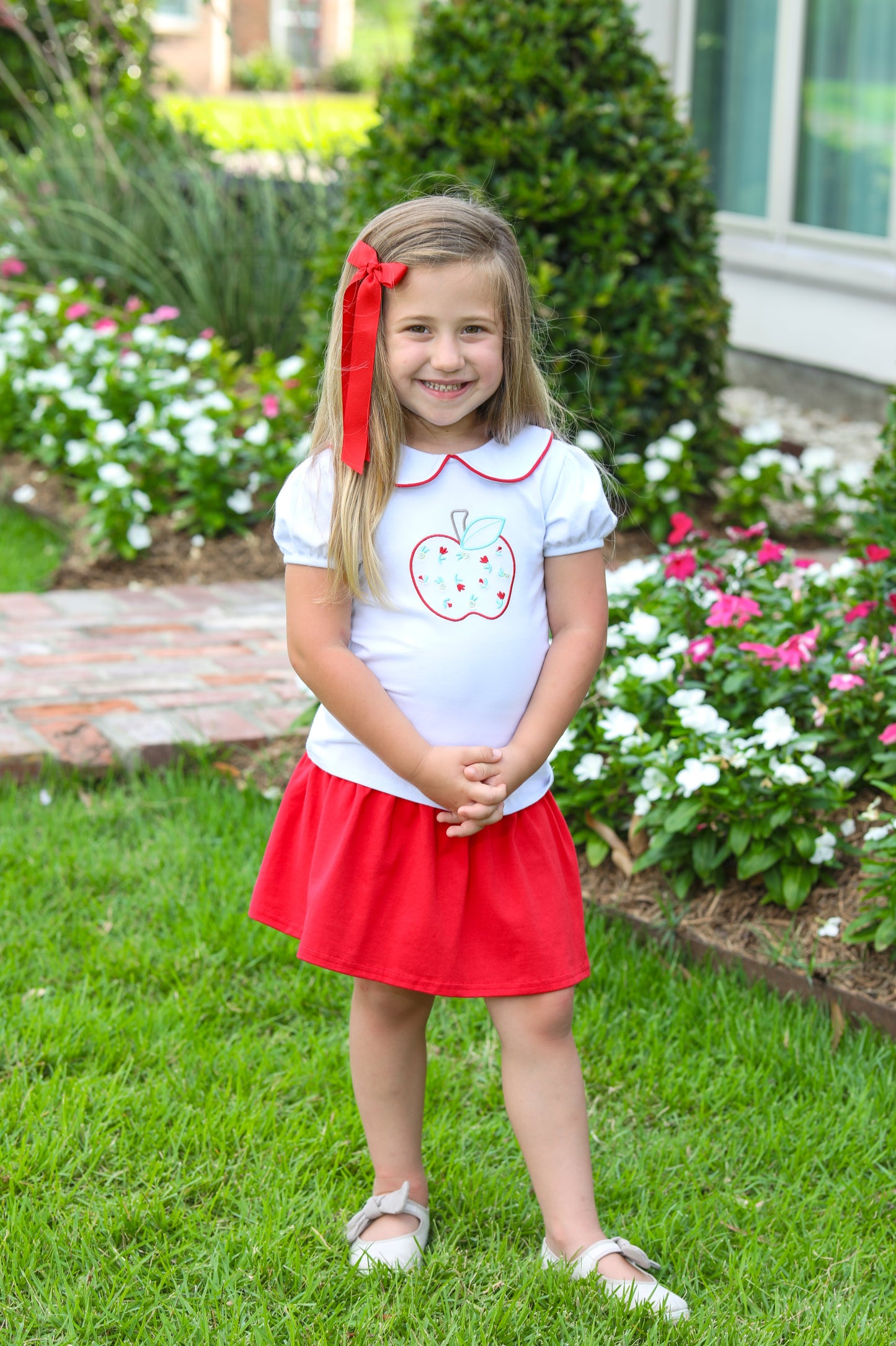 Apple of My Eye Skort Set