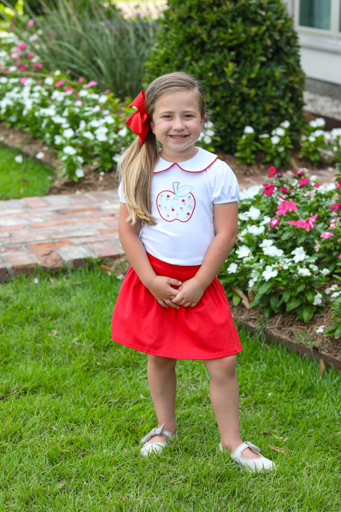 Apple of My Eye Skort Set
